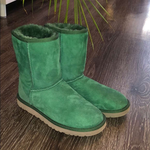 green ugg boots